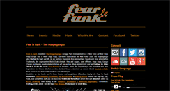 Desktop Screenshot of fearlefunk.com
