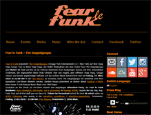 Tablet Screenshot of fearlefunk.com